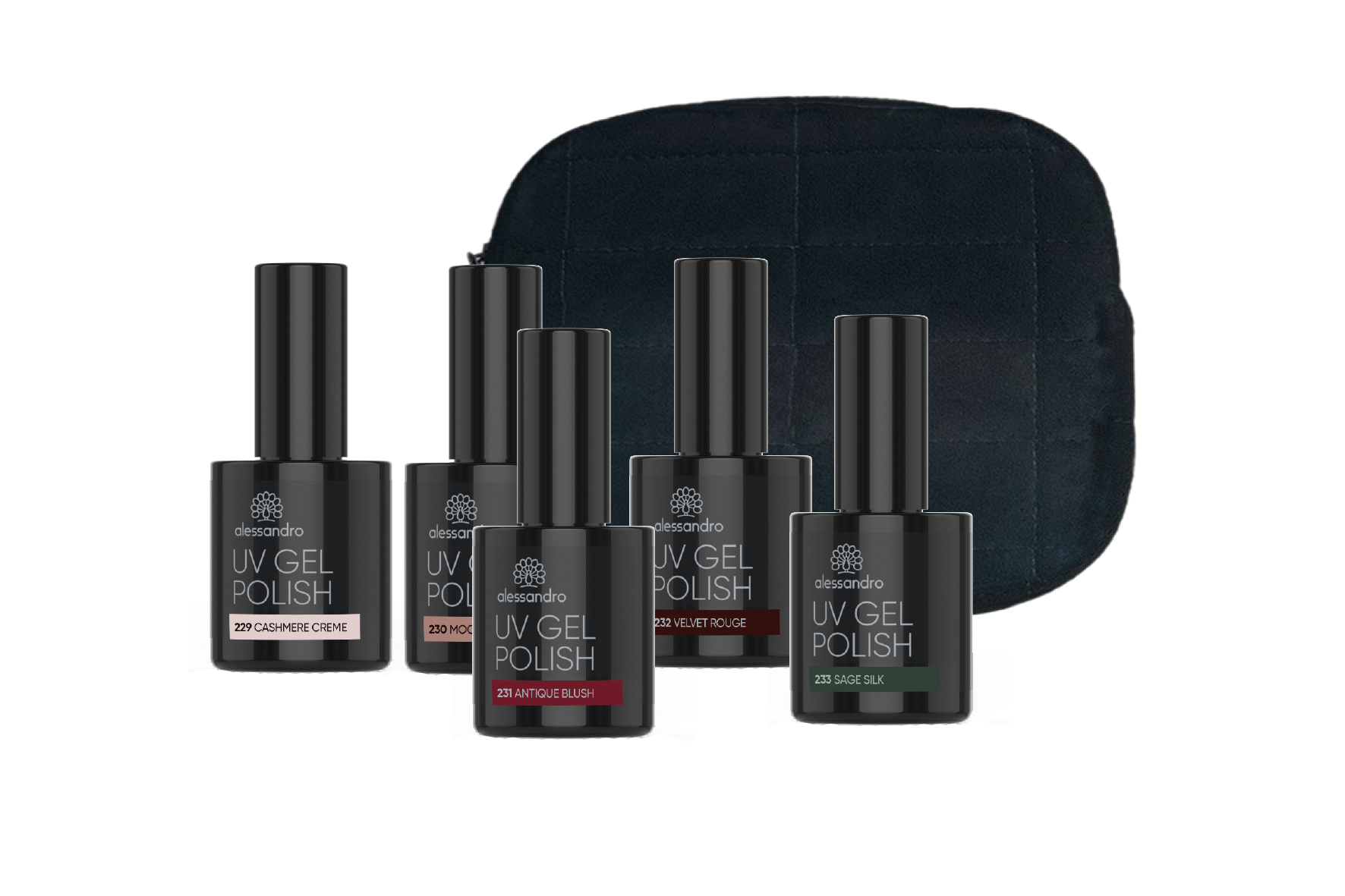 UV Gel Polish Set Velvet Luxe