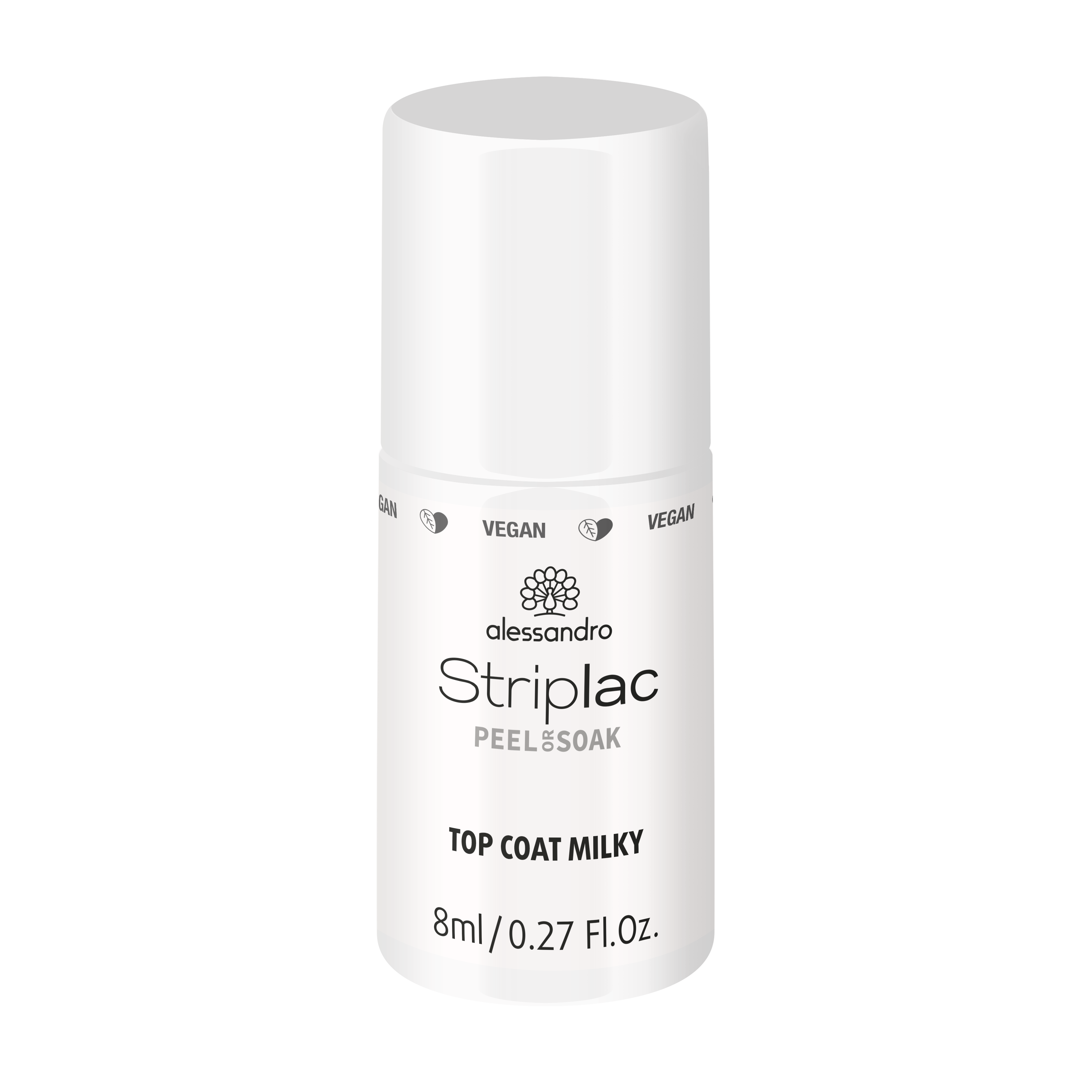 Striplac Top Coat Milky
