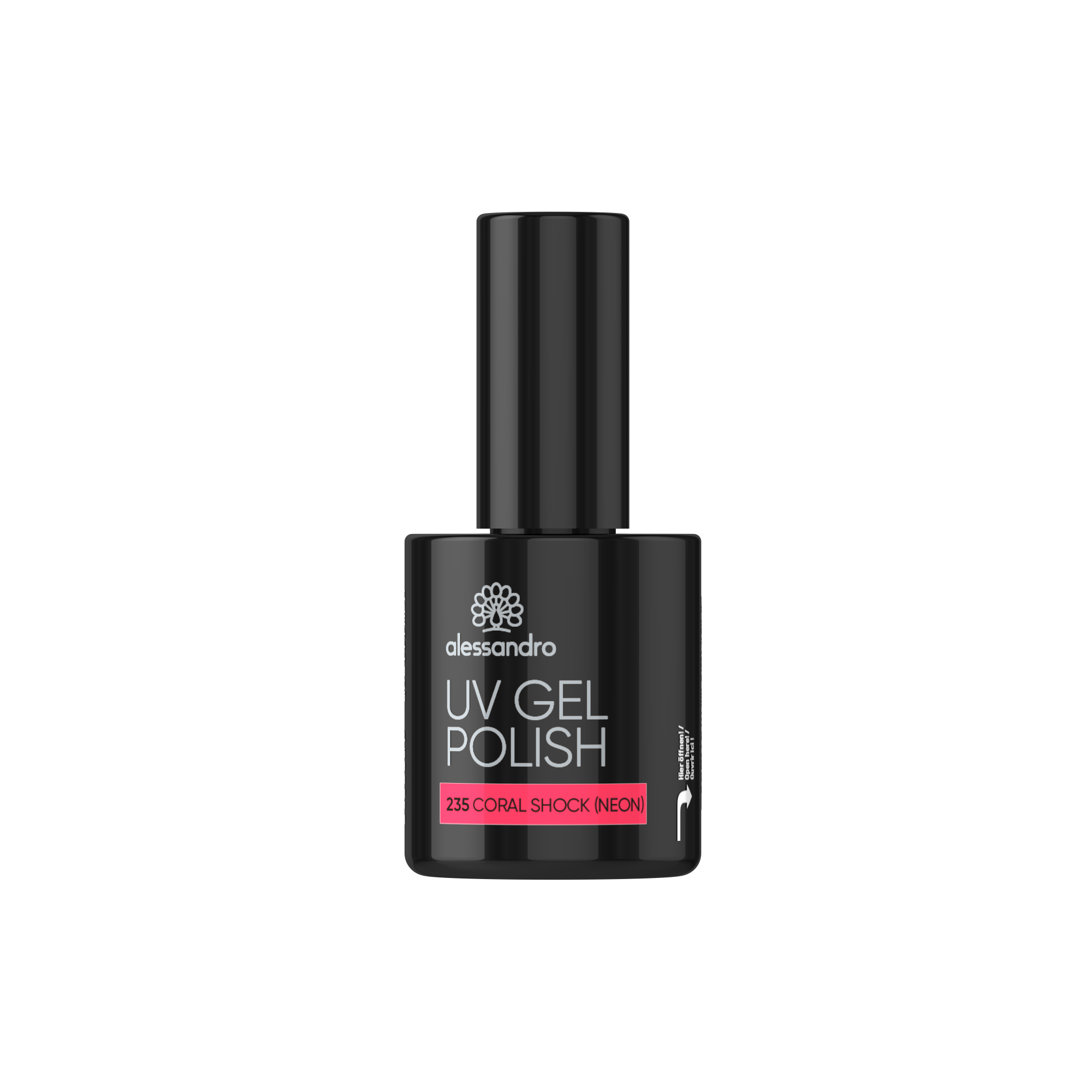 UV Gel Polish Coral Shock Neon