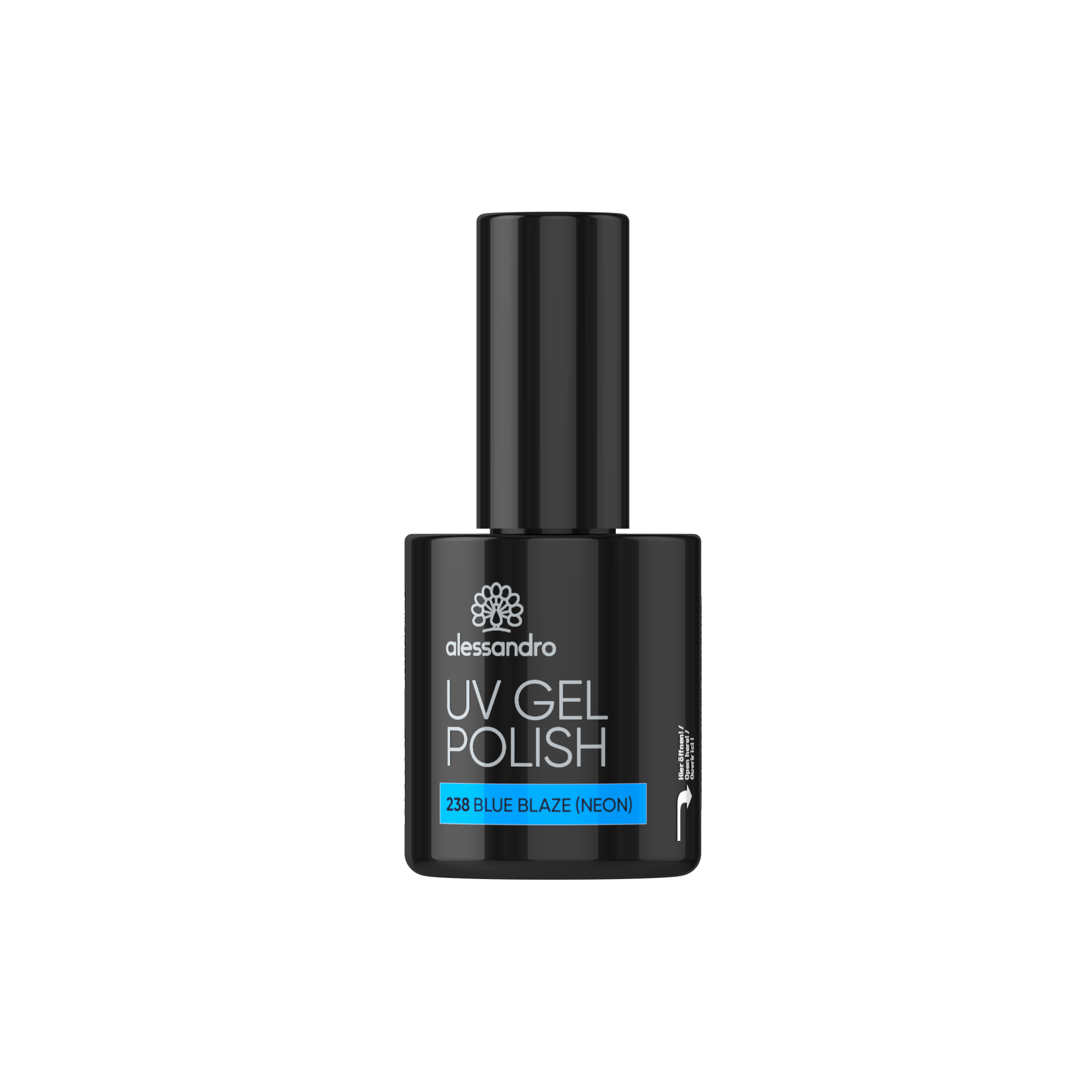 UV Gel Polish Blue Blaze Neon