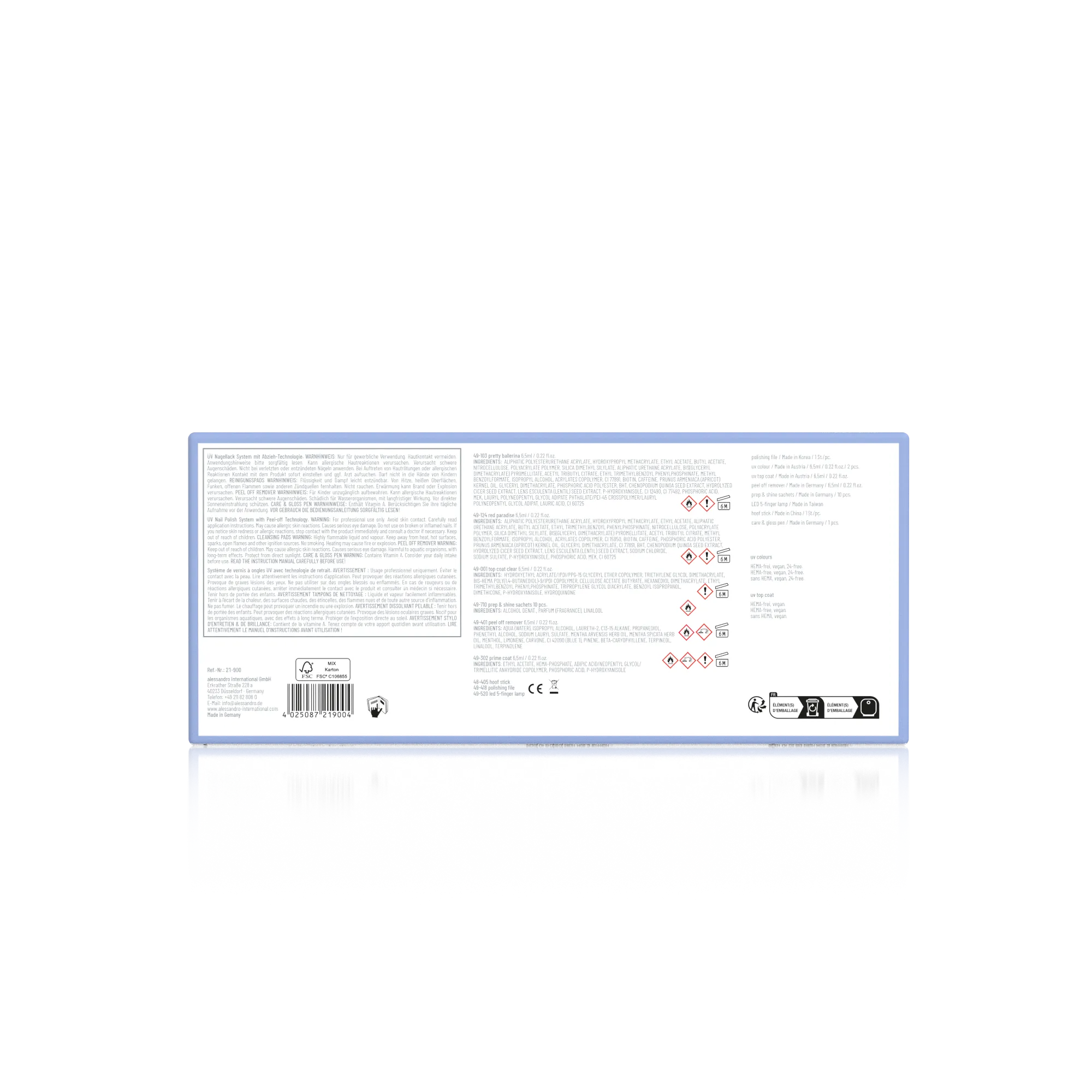 Striplac Uv Starter Set Normal & Soft Nails - 2 Colours