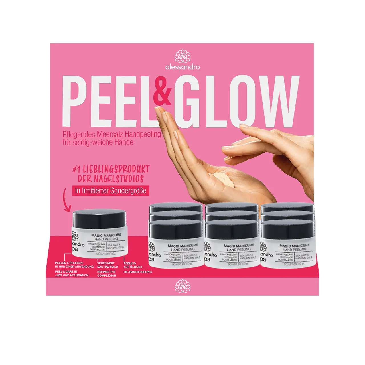 Peel & Glow Display